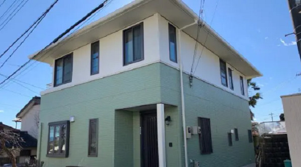【見積もり事例】山梨県南アルプス市　M様邸　屋根塗装・外壁塗装　ファインパーフェクトクーラー使用 (1)