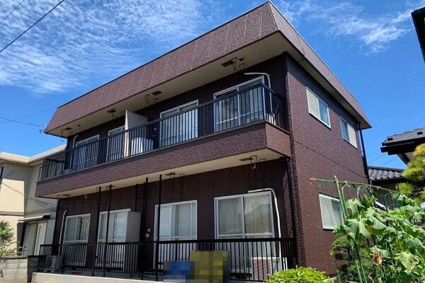 【見積もり事例】愛知県豊橋市・アパート　外壁塗装・屋根塗装 (2)