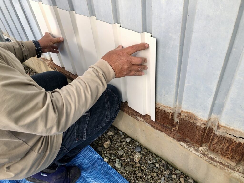 外壁カバー工事 (2)