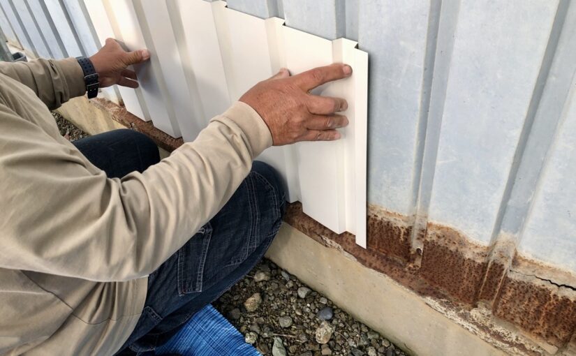 外壁カバー工事 (2)