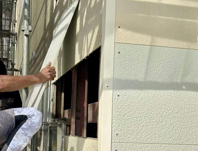 外壁張り替え工事 (1)