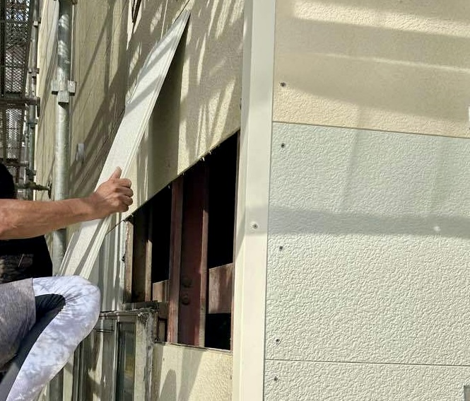 外壁張り替え工事 (1)