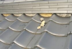 漆喰の剥がれ (2)